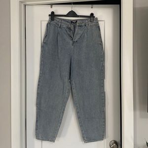 Missguided High Rise Balloon Leg Jeans